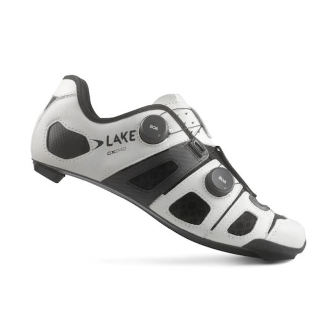 Kapper vegetarisch Inzet Lake Lake CX242 Race schoenen Wit/Zwart - Assos-Store.be