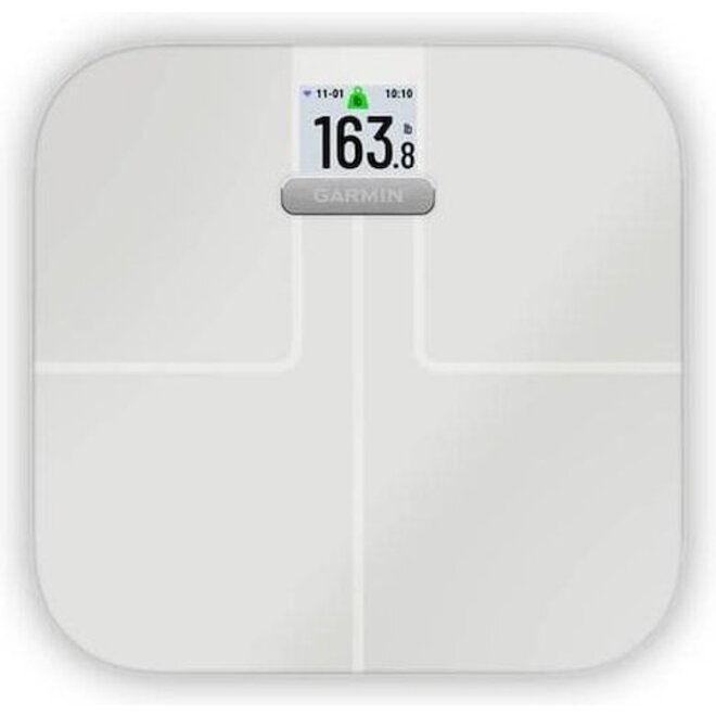 Garmin Index S2 Smart Scale weegschaal Wit