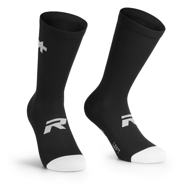 Assos R Socks S9 - twin pack Zwart