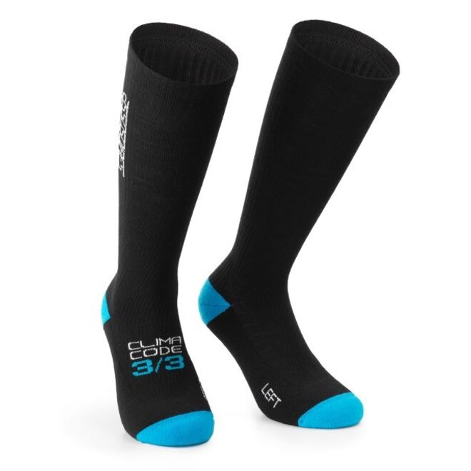 ASSOSOIRES Ultraz Winter FUGU Socks Zwart