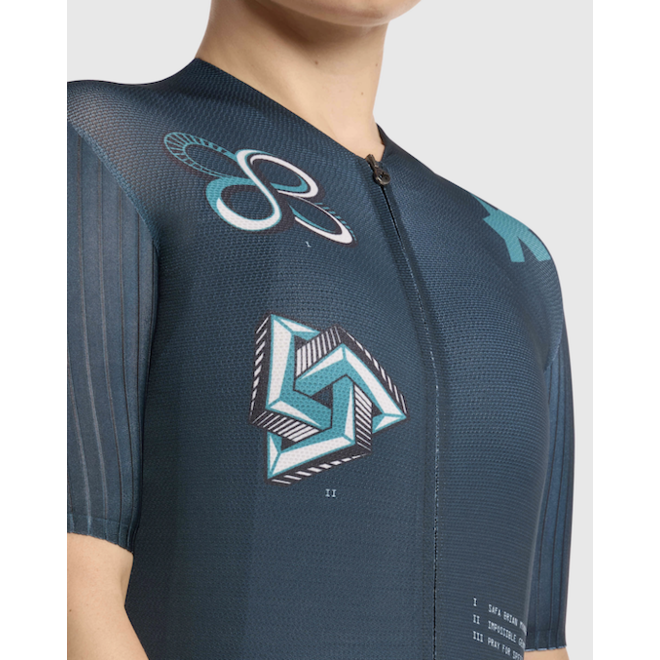 Assos Dyora RS Jersey S12 Safa Brian Impossible Green