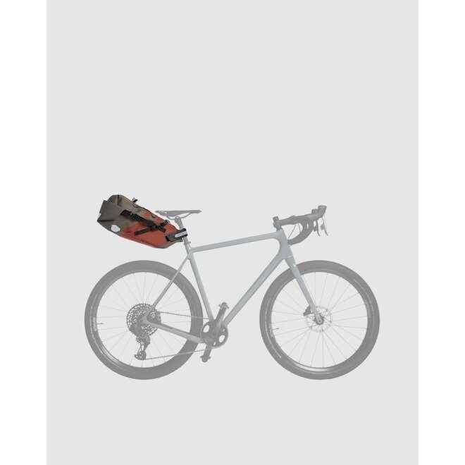 Assos x Ortlieb Seat-Pack 11L Dark Sand/Rooibos