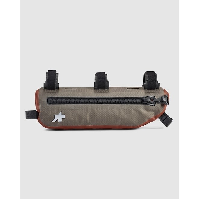Assos x Ortlieb Frame-Pack Toptube 3L Dark Sand/Rooibos