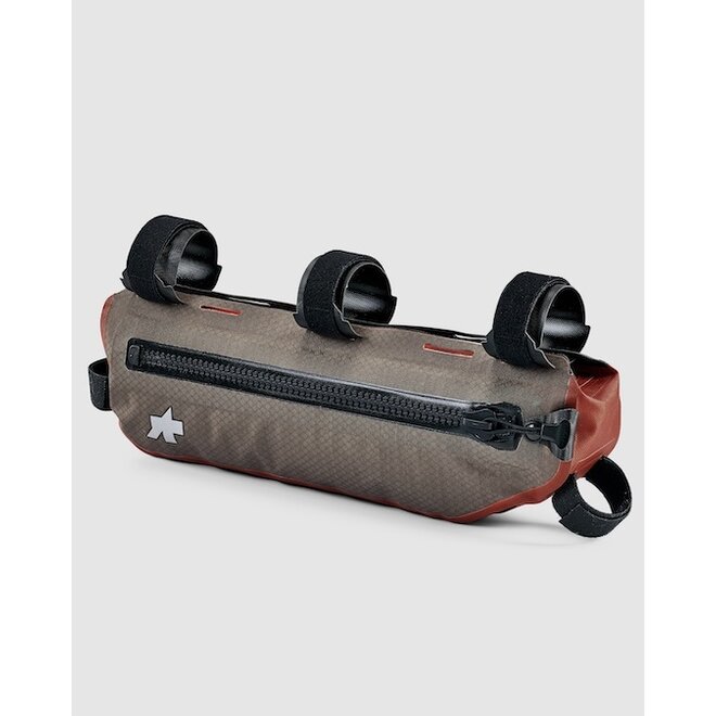 Assos x Ortlieb Frame-Pack Toptube 3L Dark Sand/Rooibos