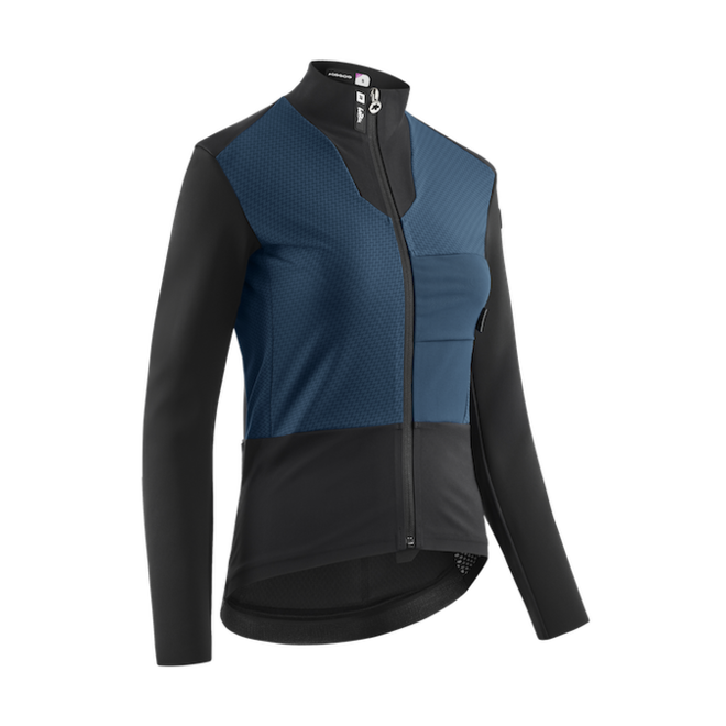 Assos Dyora R Habu Winter Jacket S11 Dames Blauw/Groen
