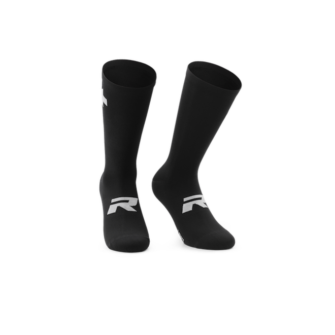 Assos R Socks S11 - twin pack Zwart