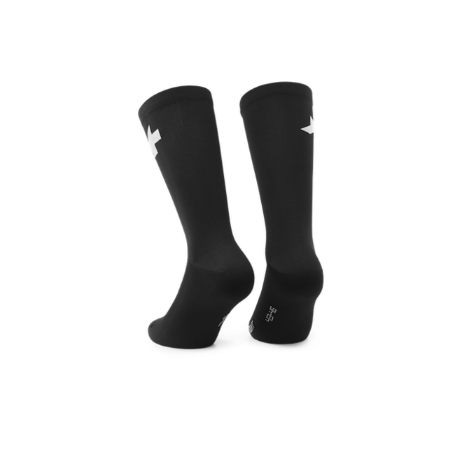 Assos R Socks S11 - twin pack Zwart