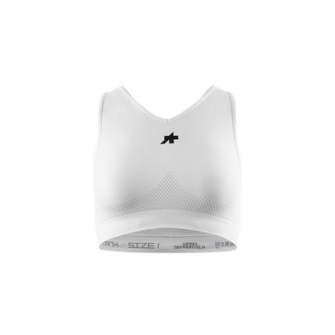 Assos Women's Cropped Tank Skin Layer P1 Wit