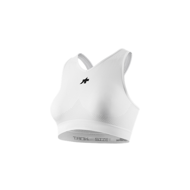 Assos Women's Cropped Tank Skin Layer P1 Wit