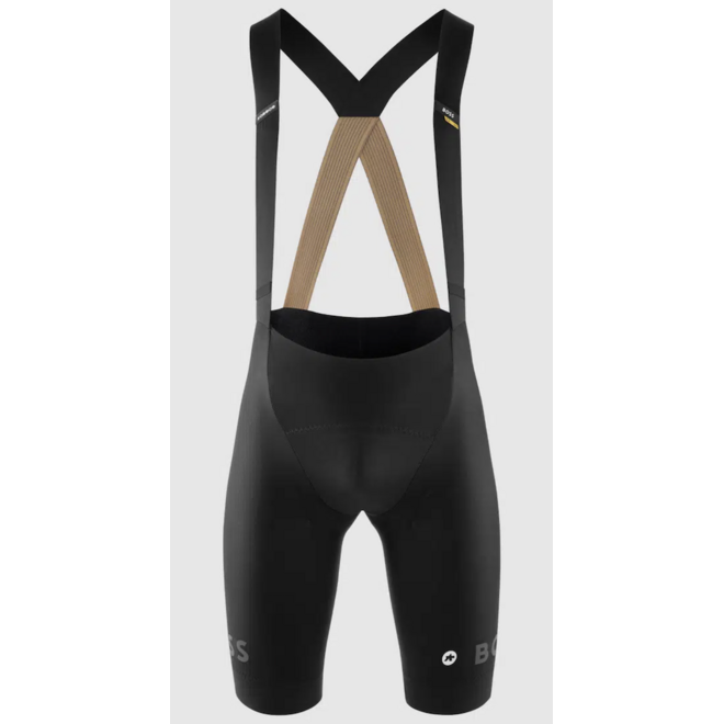 Equipe R Spring Fall Bib Shorts S11 BOSS x ASSOS Zwart