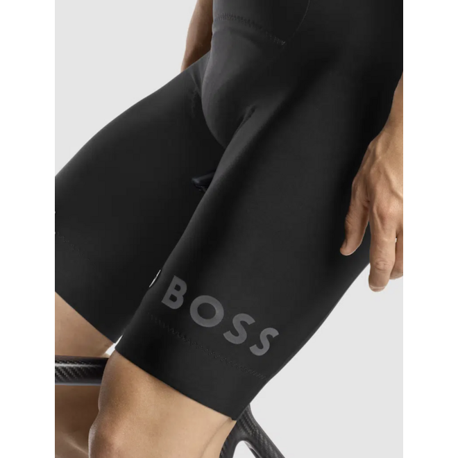 Assos Equipe R Spring Fall Bib Shorts S11 BOSS x ASSOSZwart