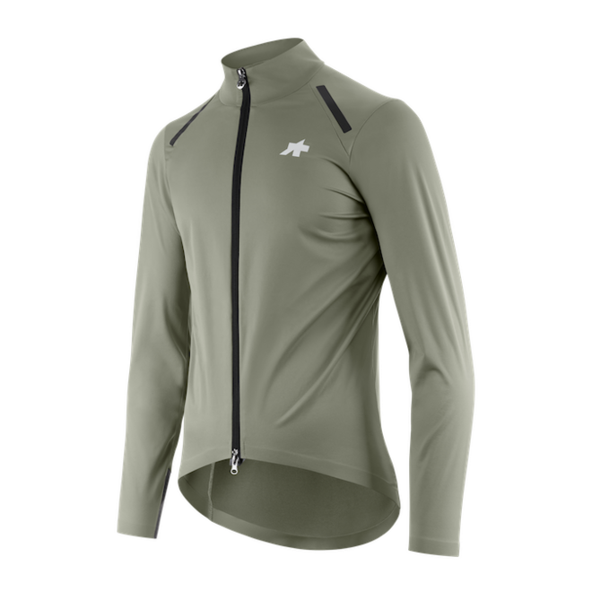 Assos Mille GT Mens's Shell Jacket S11 EVO Regenjas Edge Green