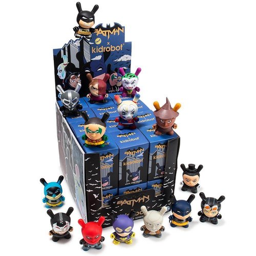Kidrobot 3" Batman Dunny Series by DC Comics - Sealed Case (24 pieces) Kidrobot 3" Batman Dunny Series by DC Comics - Sealed Case (24 pieces)