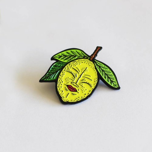 Creamlab Lemony Pin (Soft Enamel) by Creamlab