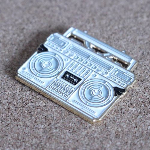 Creamlab BMBOX Pin (Soft Enamel) by Elena Kazi