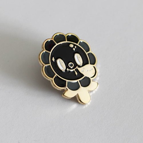 Creamlab Megalopolitan Bloom Pin (Soft Enamel) by Squink