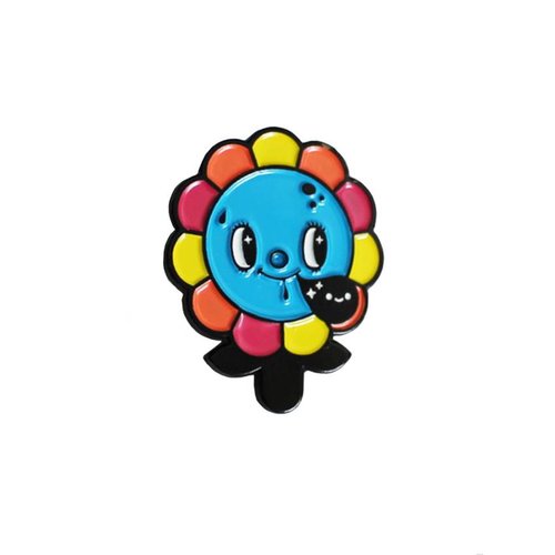 Creamlab Megalopolitan Bloom Pin (Soft Enamel) by Squink