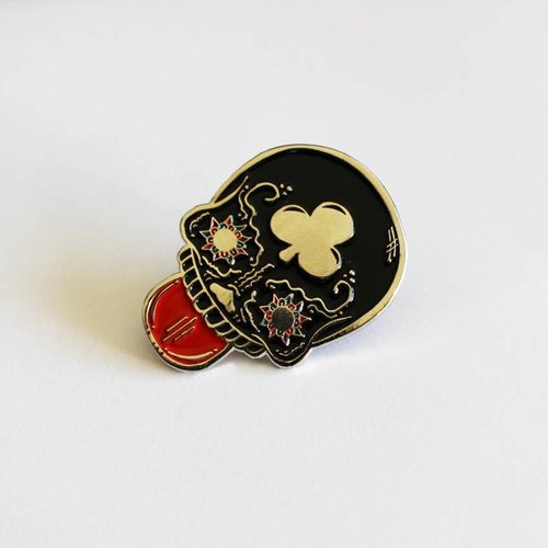 Creamlab Calavera Suave Pin (Soft Enamel) by Creamlab