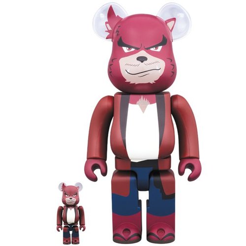 Medicom Toys 400% & 100% Bearbrick set - Kumatetsu Medicom Toys 400% & 100% Bearbrick set - Kumatetsu