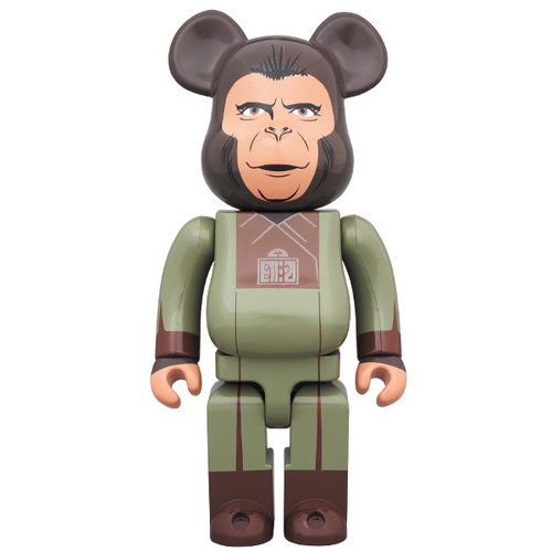 Medicom Toy 400%  Bearbrick - Zira (Planet of the Apes)