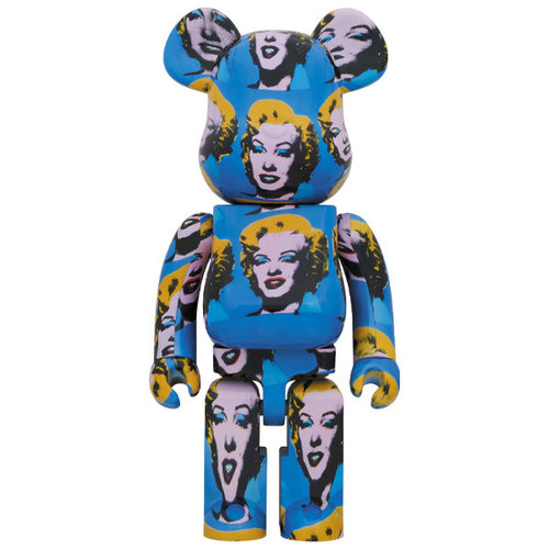 Medicom Toys 1000% Bearbrick - Andy Warhol (Marilyn Monroe) Medicom Toys 1000% Bearbrick - Andy Warhol (Marilyn Monroe)