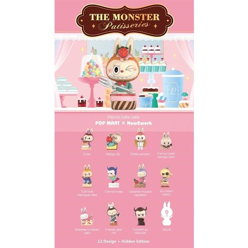 Pop Mart Labubu - Monster Patisseries Series by How2Work