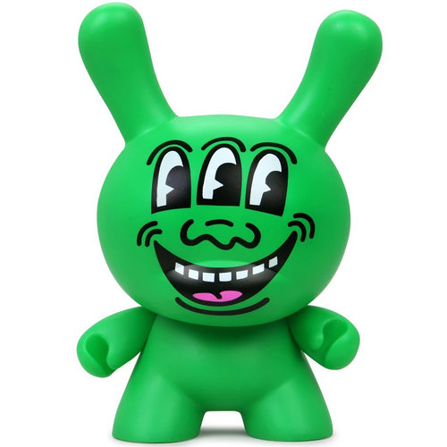 Kidrobot 8" Three-Eyed Face Masterpiece Dunny by Keith Haring Kidrobot 8" Three-Eyed Face Masterpiece Dunny by Keith Haring