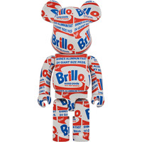 1000% Bearbrick - Andy Warhol (Brillo)