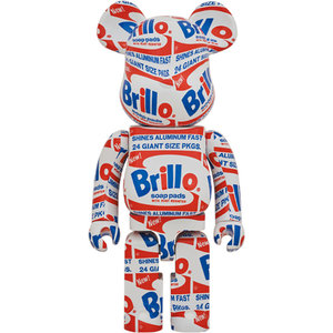 Medicom Toy 1000% Bearbrick - Andy Warhol (Brillo)