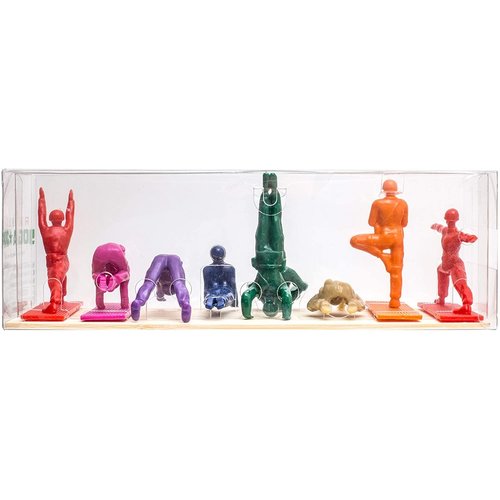 Yoga Joes Rainbow Series 1 (9 pcs) by Humango Inc.