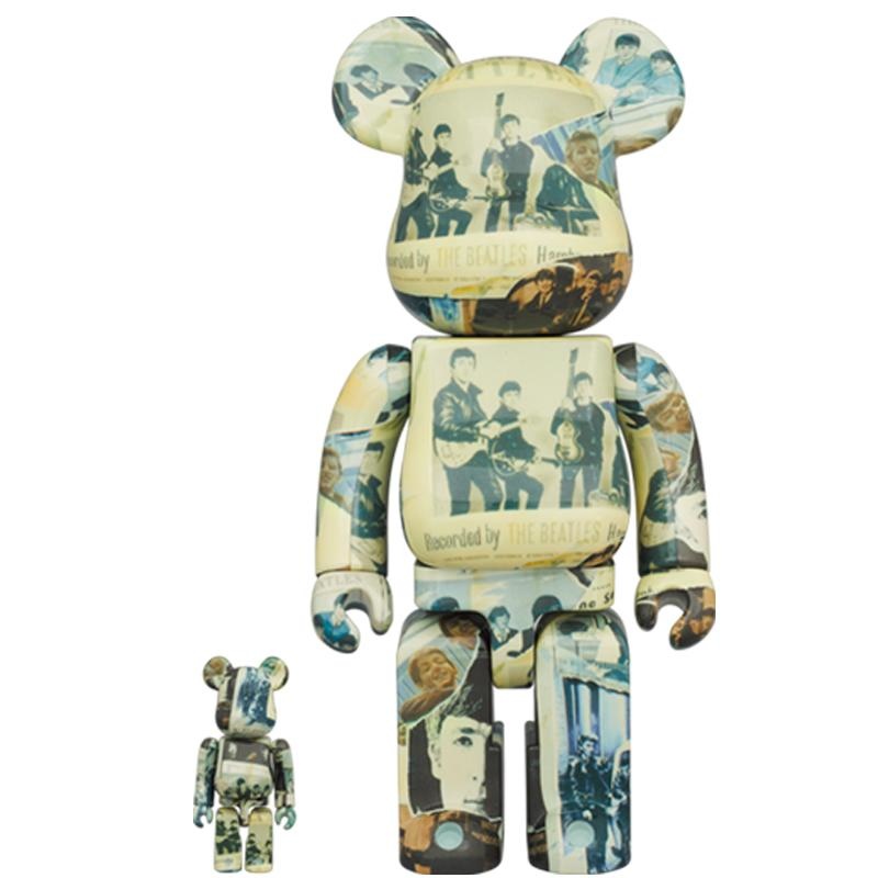 400% & 100% Bearbrick set - The Beatles (Anthology) - Mintyfresh