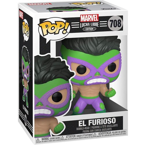 Funko El Furioso #708 (Lucha Libre) POP! Marvel