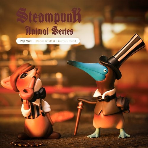 Pop Mart Steampunk Animal Series by Manas x Kamaty Moon