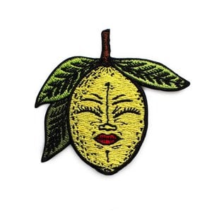 Creamlab Lemony Embroidered patch by Creamlab