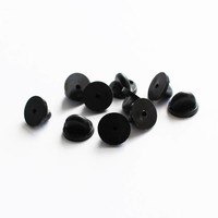 Rubber Pin Backs (10-Pack)