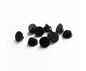 Rubber Pin Backs (10 pack)