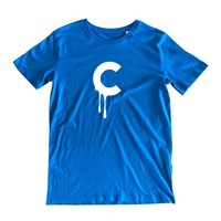 C-drip (Blue) T-shirt by Kloes