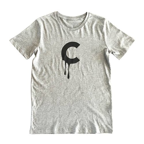 Creamlab C-drip (Heather Grey) T-shirt by Kloes