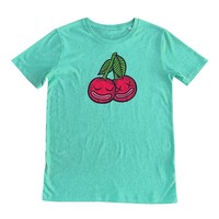 Cherrysh (Mid Heather Green) T-shirt by Kloes