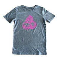 Cherrysh (Mid Heather Blue) T-shirt by Kloes