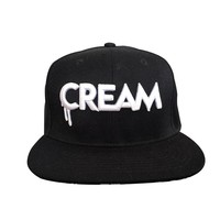 3D CREAM Snapback (Black Brim) by Kloes