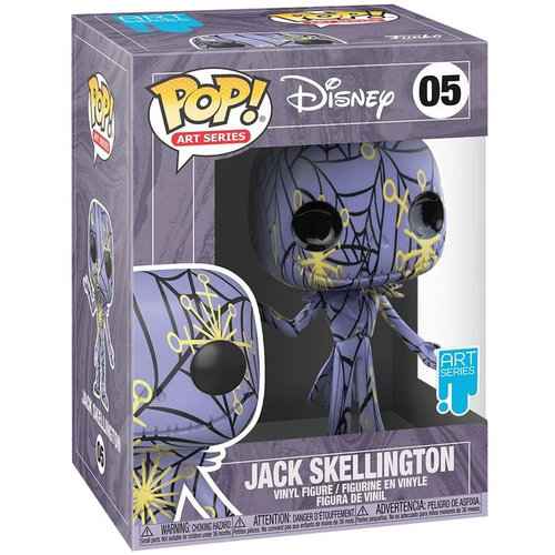 Funko Jack Skellington Purple #05 (The Nightmare Before Christmas) POP! Art Series