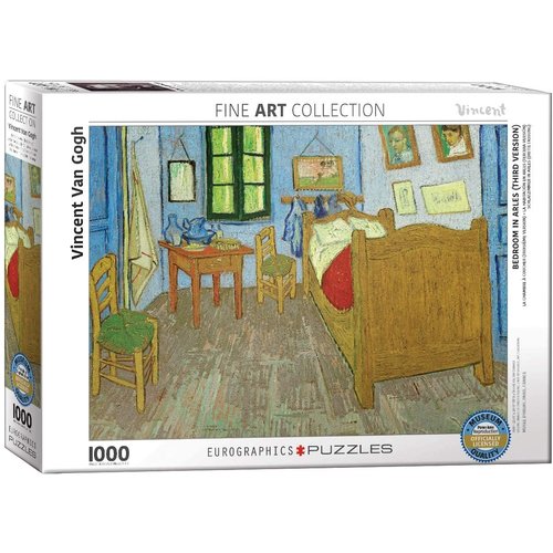 Eurographics Bedroom in Arles Puzzle (1000 pcs) by Vincent Van Gogh Eurographics Bedroom in Arles Puzzle (1000 pcs) by Vincent Van Gogh