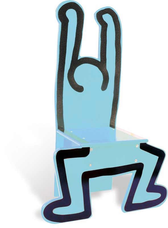 Keith Haring Chair Blue キースへリング 椅子