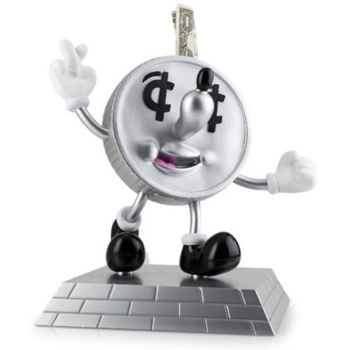 Kidrobot 10" Lucky Coin Money Bank by Jeremyville Kidrobot 10" Lucky Coin Money Bank by Jeremyville