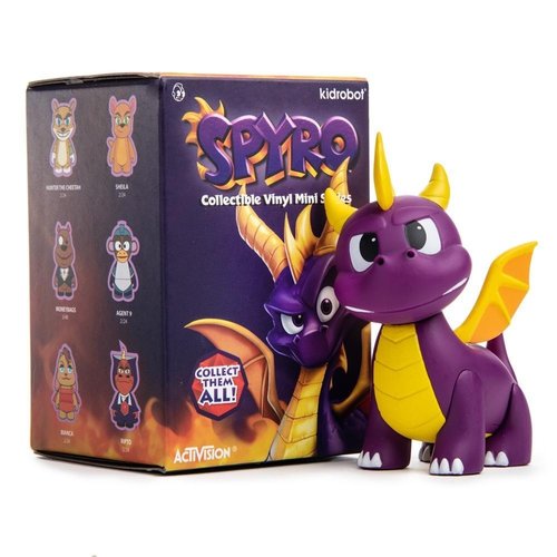 Kidrobot Spyro the Dragon - Blindbox mini series Kidrobot Spyro the Dragon - Blindbox mini series