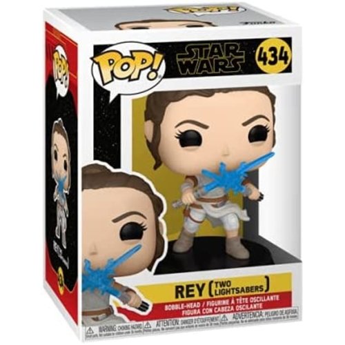 Funko Rey (Two Lightsabers) #434 (The Rise of Skywalker) POP! Star Wars