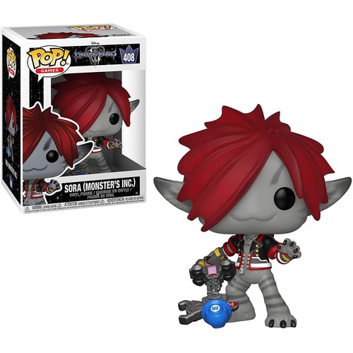 Funko Sora (Monster's Inc.) #408 (Disney: Kingdom Hearts) POP! Games