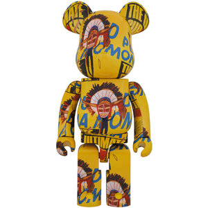 Medicom Toy 1000% Bearbrick - Andy Warhol x Jean-Michel Basquiat (V3 - Coma Mom)