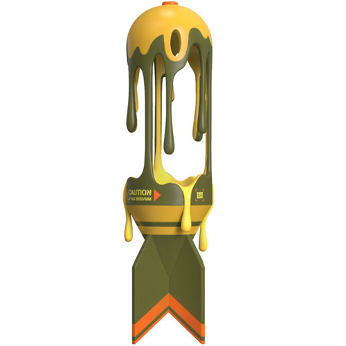 Mighty Jaxx Melting Missile (OG) by Jason Freeny Mighty Jaxx Melting Missile (OG) by Jason Freeny